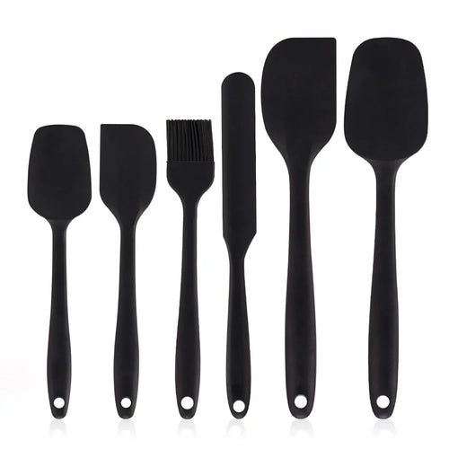 Lot de spatules et pinceaux en silicone résistants à la chaleur